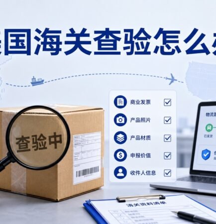 美国海关查验和小包扣关资料补充示意图
