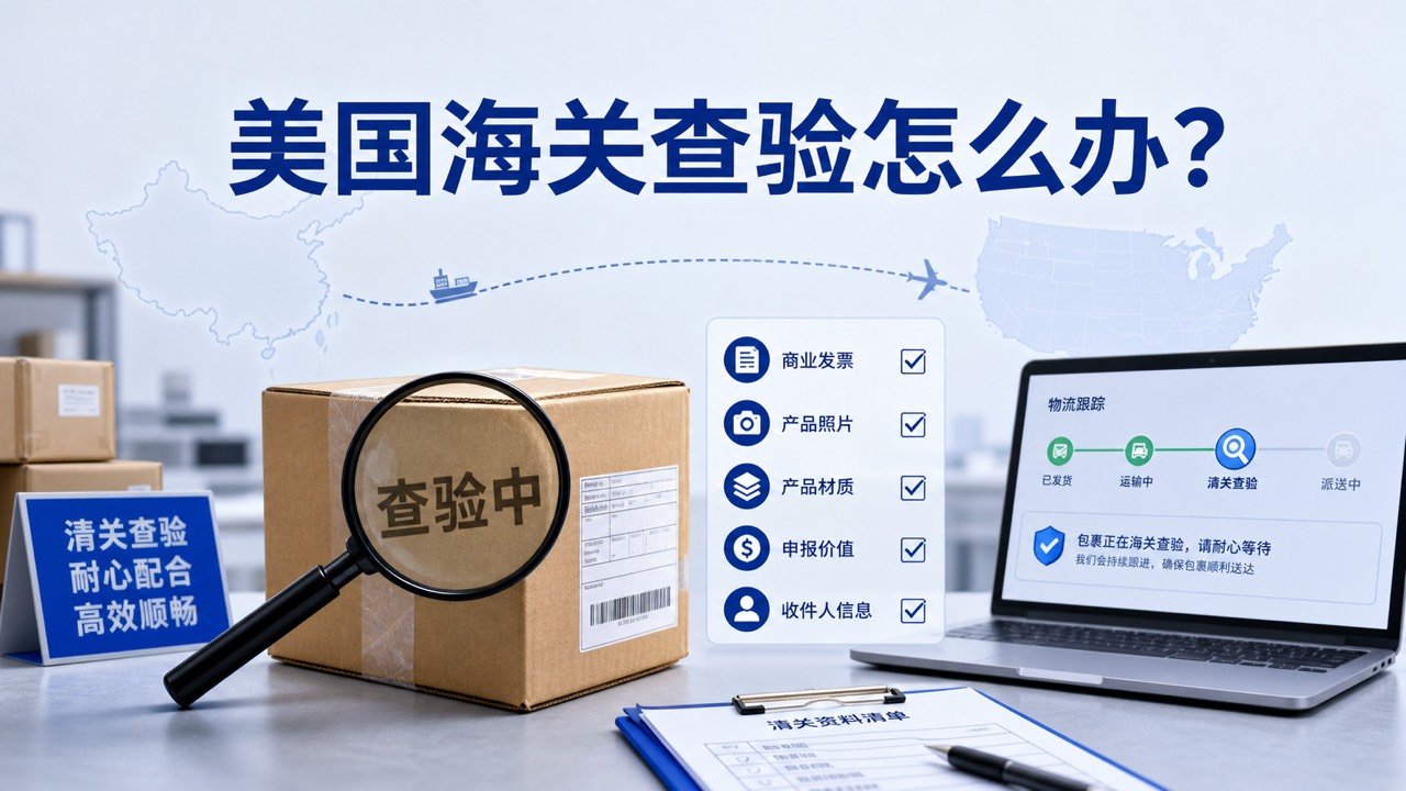 美国海关查验和小包扣关资料补充示意图