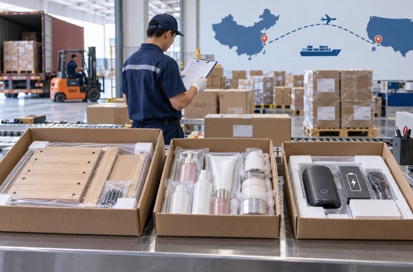淘宝家具美妆带电产品合箱寄美国特色图